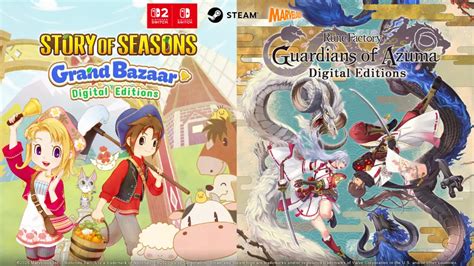 Rune Factory Guardians Of Azuma And Story Of Seasons Grand Bazaar Pre Orders Now Live With Multiple Editions Detailed