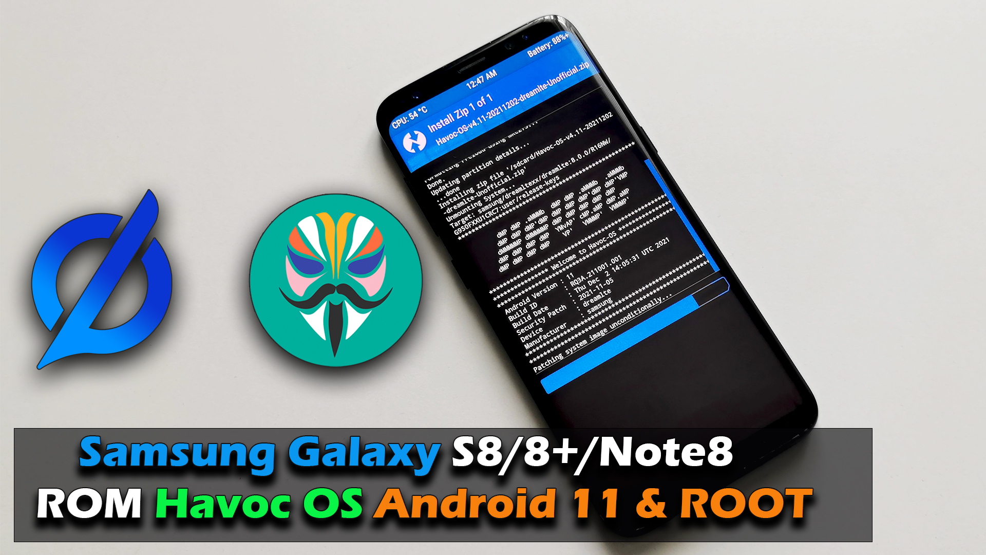 Samsung Galaxy S8 S8 Note 8 Update Android 14 Rom Risingos Root Ictfix