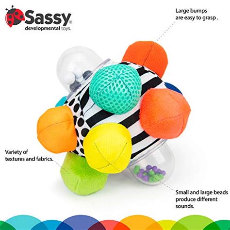 Sassy Totz Developmental Bumpy Ball Easy To Grasp Bumps Help Develop My Shopping Spot For Totz