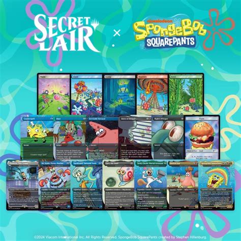 Secret Lair Spongebob March 24 R Secretlair Collectors