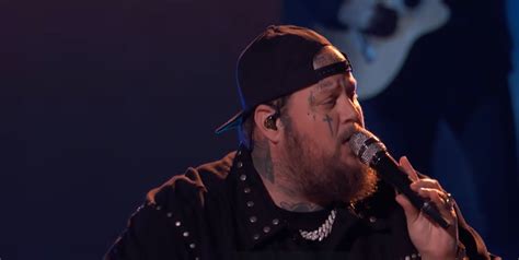 See Jelly Roll Debut New Song I Am Not Ok On The Voice Season Finale