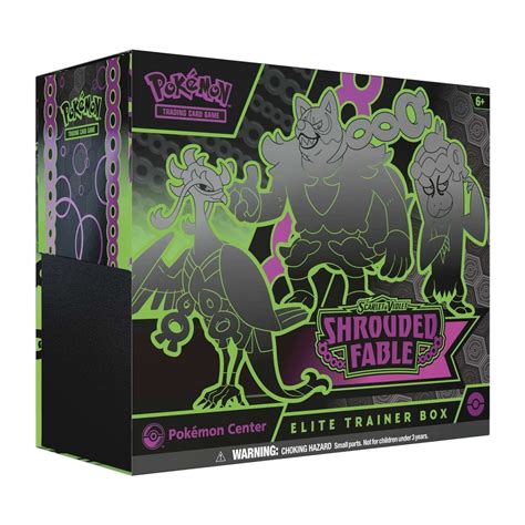 Shrouded Fable Pokemon Center Elite Trainer Box Pokemon Tcg Live Codes