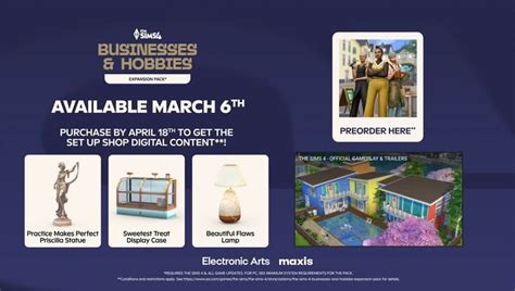How to Find the Sims 4 Hobbies and Business Release Date