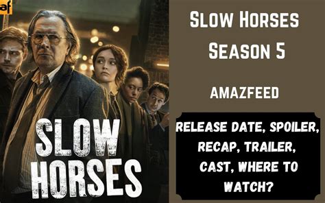 Slow Horses Season 5 Release Date: What We Know So Far