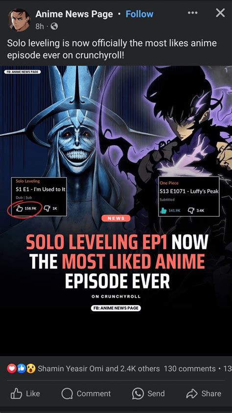 Solo Leveling Fans Creating Their Own Happiness R Chainsawfolk