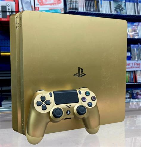 Sony Confirms Limited Edition Gold Playstation 4 Slim Ubergizmo