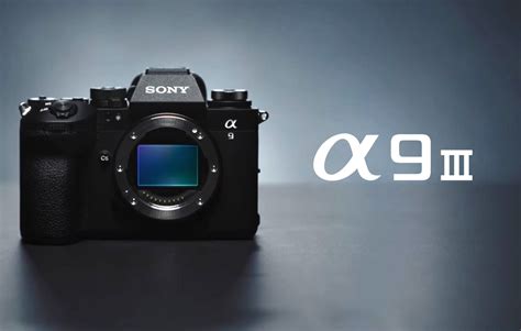 Sony Officially Unveils Its New A9 Iii Full Frame Mirrorless Camera Lowyat Net