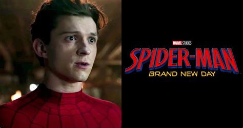Spider Man Brand New Day Set Pictures With Tom Holland In New Suit Has The Internet Obsessed Ungodly Amount Of Aura Hollywood Hindustan Times