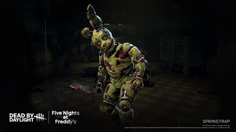 Springtrap Chegou De Five Nights At Freddy S Para Novo Assassino De Dead By Daylight Dead By