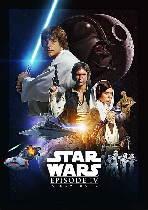 Star Wars Movie Posters Anthology The Best From Each Episode Star Wars Episode 4 Star Wars Star Wars Movie Posters Anthology The Best From Each Episode Star Wars Episode 4 Star Wars