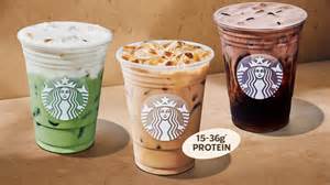 Starbucks Is Bringing Protein Lattes Protein Cold Foam To Menus This Month