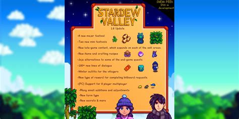 Stardew Valley 1 6 9 Official Release Time Announced Set Your Clocks For 10 Am Pst Here S What It Means For Your Timezone R Stardewvalley