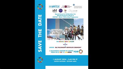 Sunborn Will Collab With Unitar To Make A Concert At United Nations Plaza R Gachagaming