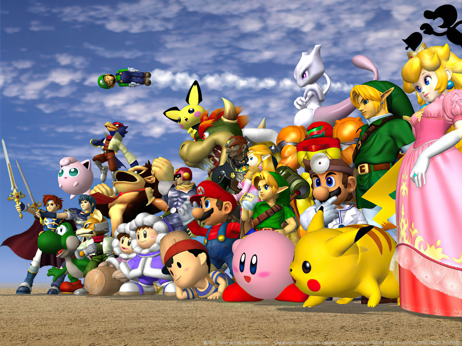 Super Smash Bros Melee Roster By Mrjhons900 On Deviantart