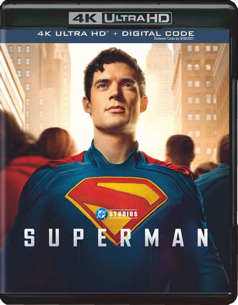 Superman Digital 4K Blu Ray Dvd Release Dates Set
