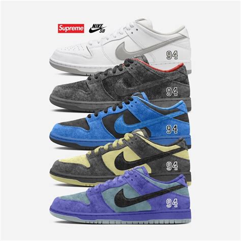 Supreme X Nike Sb Dunk Low 2025