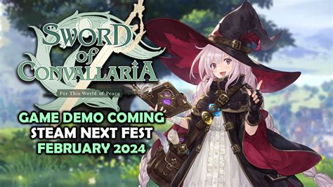 Sword Of Convallaria Demo Announced To Appear During Steam Next Fest This February