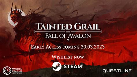 Tainted Grail Fall Of Avalon Official Early Access Release Date Trailer Youtube