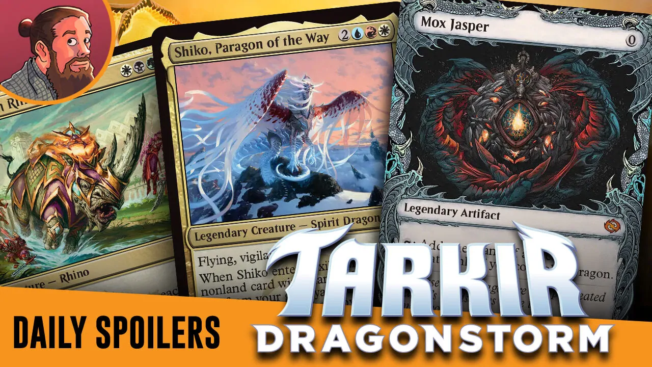 Tarkir Dragonstorm Spoilers February 21 New Khans Dragons Mox Tarkir Dragonstorm Spoilers February 21 New Khans Dragons Mox