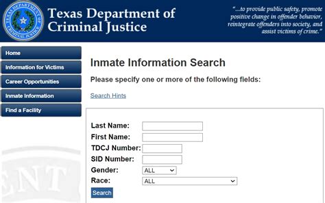 Quick Guide to TDCJ Inmate Release Date Search: Find Dates Fast