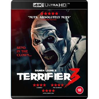 Terrifier 3 4K Blu Ray 4K Ultra Hd Blu Ray