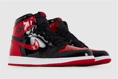 The Air Jordan 1 Retro Og Patent Bred Brings A Glossy Treatment To An Iconic Silhouette Goat