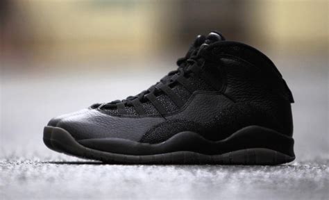 The Air Jordan 10 Ovo Black Has A Release Date Weartesters