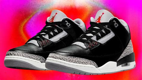 The Air Jordan 3 Black Cement Is Still The Goat And It S Finally Back Gq