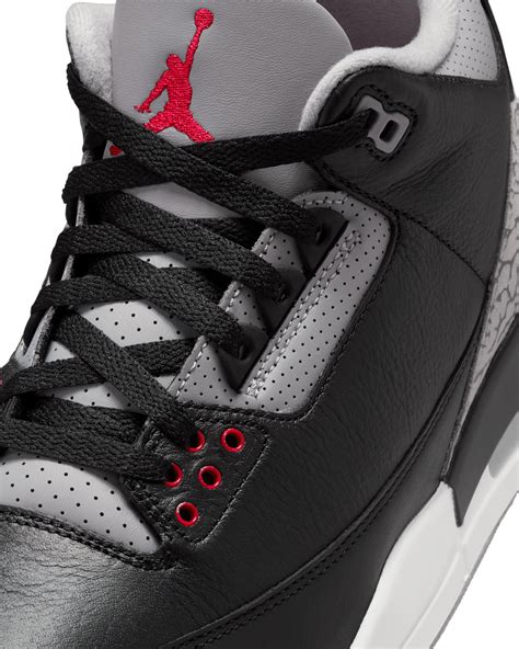 The Air Jordan 3 Black Cement Returns Saturday