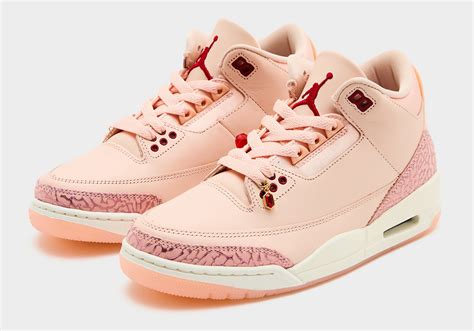 The Air Jordan 3 Valentine S Day Sneaker Has Beautiful Gem Charms 23Jumpmanstreet Com