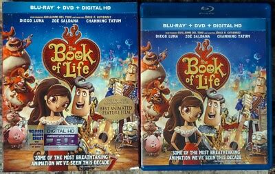 The Book Of Life 2 Disc Blu Ray 2014 W Slipcover Free Shipping 24543935469 Ebay