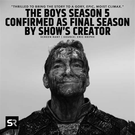 The Boys Final Season Confirmed By Eric Kripke Amp Quot Gory Epic Moist Climax Amp Quot