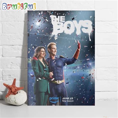 The Boys New Season Poster Home Lander And Victoria Neuman Releases On June 13 Break Out The