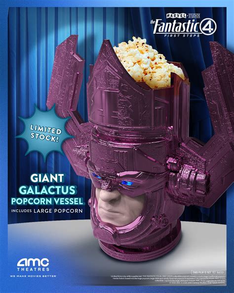 The Fantastic Four First Steps Galactus Popcorn Bucket Is 80 The Fantastic Four First Steps Galactus Popcorn Bucket Is 80