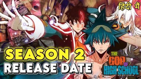 The God Of High School Season 2 Release Date Season 2 Hindi Dub Release Date In Crunchyroll
