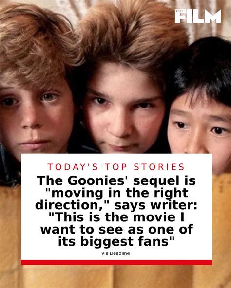 The Goonies 2 Writer Has A Promising Update This Is The Movie I Want To See As One Of Its Biggest Fans