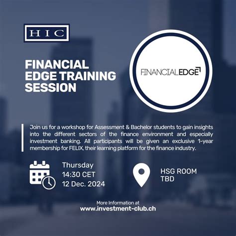 The Hic Is Excited To Announce An Upcoming In Person Event For Assessment Year Students At University Of St Gallen To Learn More About Summer Internship Opportunities For First Year Students And Hear Tips And