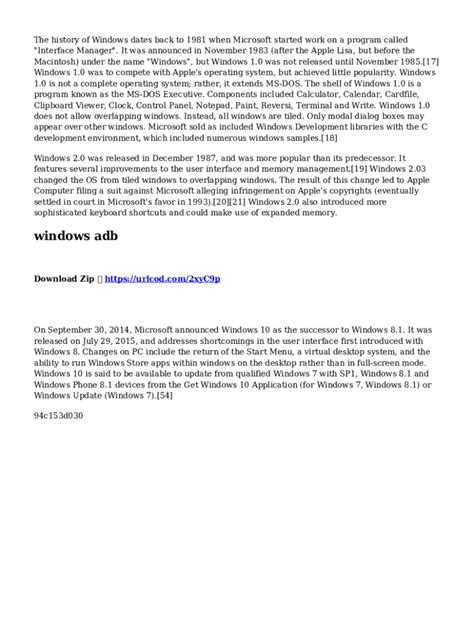 The History Of Windows Xp By Bradford Morgan White