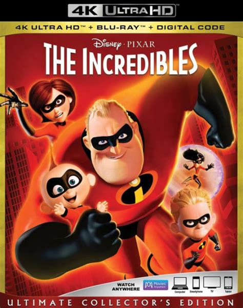 The Incredibles Includes Digital Copy Blu Ray Dvd By Craig T Nelson Blu Ray Barnes Noble