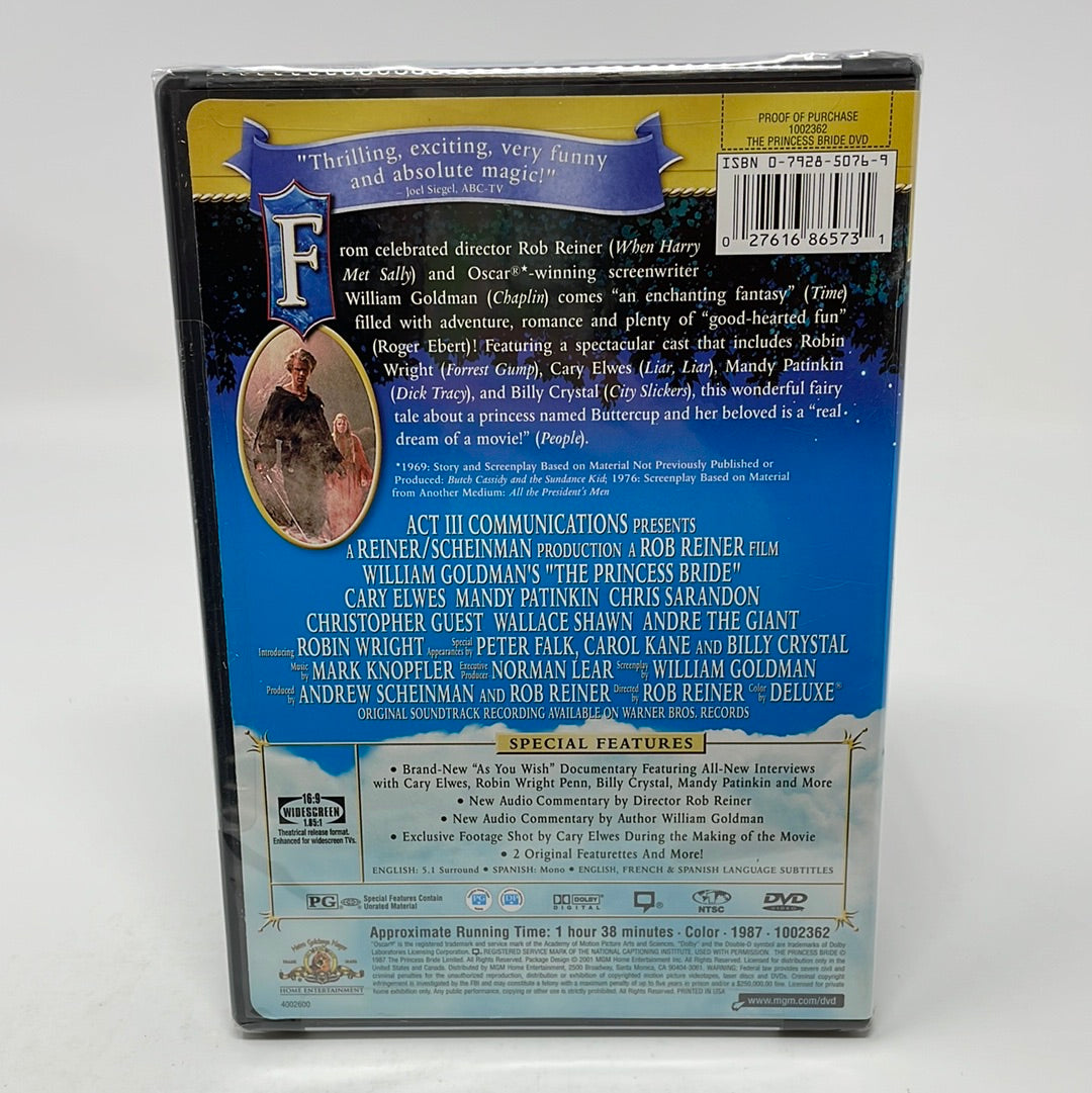 The Princess Bride Special Edition Dvd Sealed New 27616865731 Ebay
