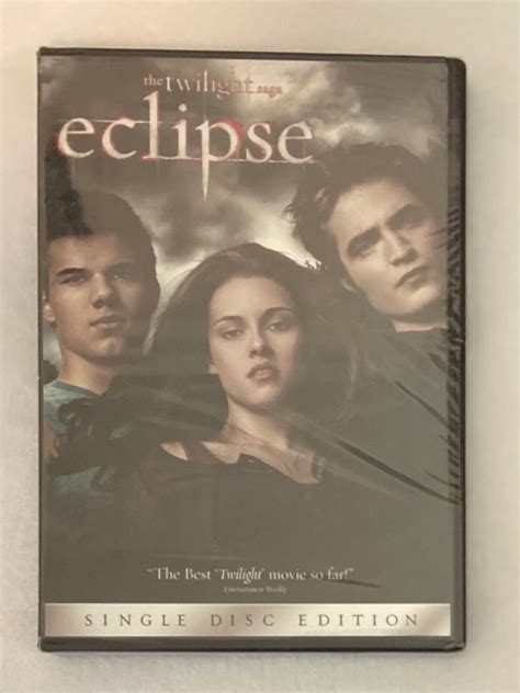 The Twilight Saga Eclipse Single Disc Ed Dvd 2010 Ws Region 1 Sealed 25192083266 Ebay