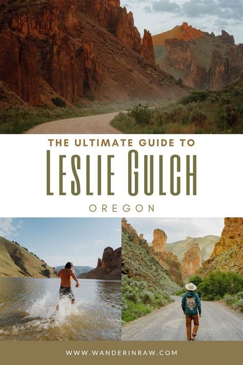 The Ultimate Guide To Leslie Gulch In Oregon Wander In Raw
