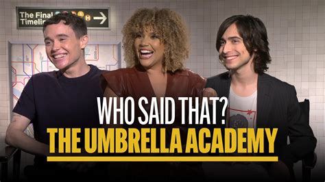 The Umbrella Academy Cast Plays Would You Rather
