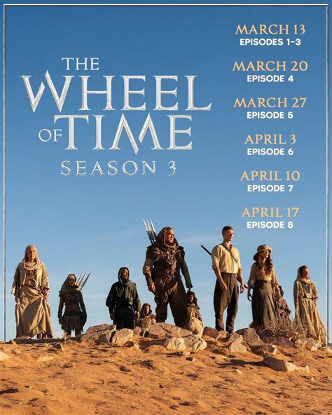 The Wheel Of Time Season 3 Schedule When Is Next Episode Out