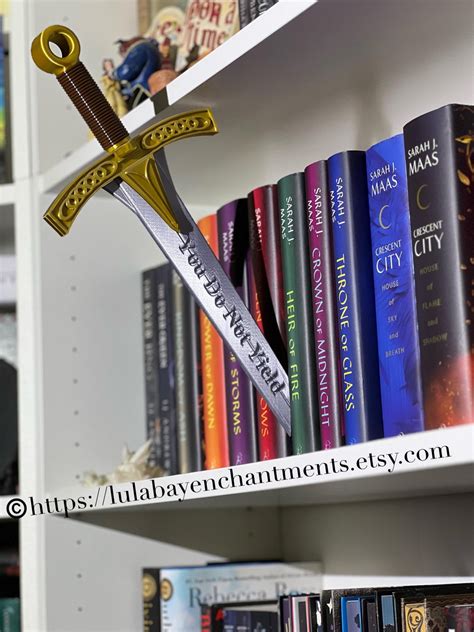 The Yielding Sword Book Nook Etsy