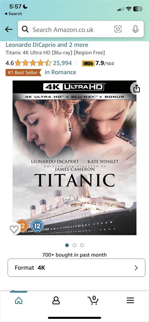 Titanic 4K Release Date R Titanic