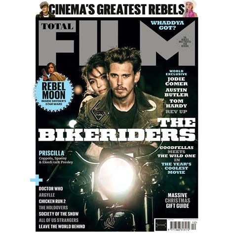 Total Film Issue 344 December 2023 The Bikeriders Parasol Mail Order