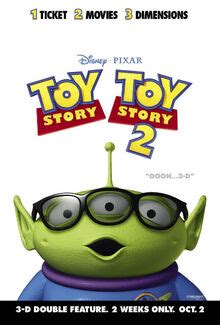 Toy Story Toy Story 2 Partially Found Intermissions For 3D Double Feature Re Release Of Pixar Animated Films 2009 The Lost Media Wiki