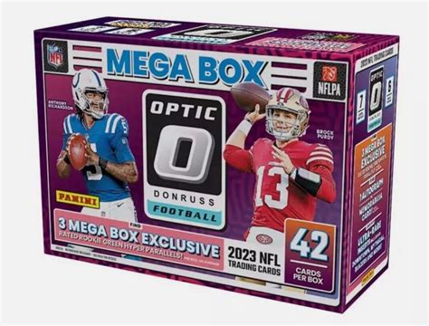 Track 2023 Panini Donruss Optic Football Mega Box At Amazon
