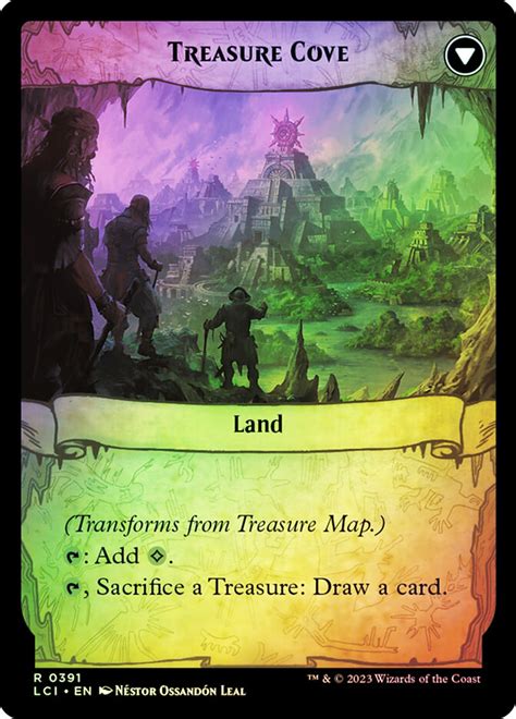 Treasure Map Treasure Cove Extended Art The Lost Caverns Of Ixalan Variants Star City Games